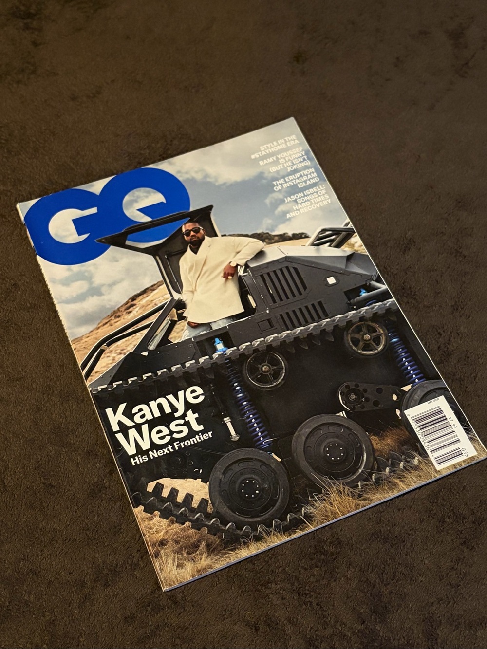 GQ Kanye West 'His Next Frontier' May 2020 Magazine